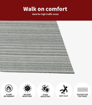 Marlow 20x Carpet Tiles Box Heavy Commercial Retail Office Flooring 50X50cm Blue