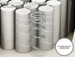 Dreamz Mattress Pocket Spring Cool Gel Memory Foam Euro Top Medium Firm 30CM