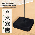 Centra Large Patio Umbrella Outdoor Garden Pool Market Base Stand Double-sided
