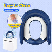 Bopeep Kids Toilet Training Potty Ladder Toddler Step Stool Soft Non Slip Safety