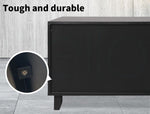 Pawz Enclosed Cat Litter Cabinet Box Kitty Toilet Tray Pet House Table Black