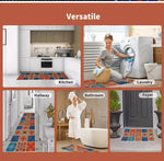 Marlow 2x Kitchen Mat Set Floor Rugs Boho Rug Area Carpet Non-Slip Door Mats