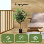 Lambu  Artificial Plants in Pot Artificial Potted Shrubs Fake Tree 65 Cm