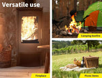 Traderight Firewood Carrier Bag Camping Log Outdoor Wood Storage Holder Canvas