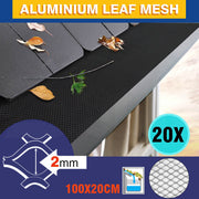 Gutter Guard Guards Mesh Aluminium Leaf  Twigs Filter Garden Brush DIY x5/10/20