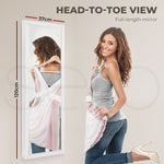Levede Mirror Jewellery Cabinet Full Length Makeup Storage Jewelry Organiser Box