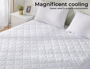 Dreamz Mattress Protector Topper Bamboo Pillowtop Waterproof Cover King