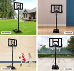 Centra Basketball Hoop Stand Portable 1.3-3.05M Height Adjustable Net Ring Adult