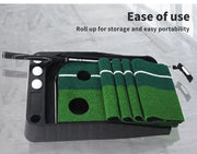 Centra Golf Putting Mat 250cmx40cm Portable Auto Return Practice Indoor Outdoor