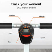 Centra Hydraulic Rowing Machine 12 Levels Resistance Cardio Exercise Fit Home