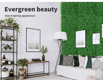 Marlow Artificial Hedge Grass Boxwood Garden Green Wall Mat Fence Outdoor x 10