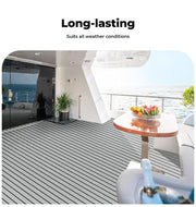 Manan Boat Flooring Eva Foam Marine Floor Matting Decking Self-adhesive 90x240cm