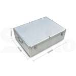CD DVD Case Storage Box Bluray Lock Portable Aluminum Holder 240/500/1000 Discs