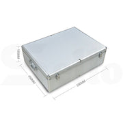 CD DVD Case Storage Box Bluray Lock Portable Aluminum Holder 240/500/1000 Discs