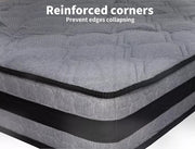 Dreamz Mattress Pocket Spring Bed Queen Double King HD Foam Medium Firm 21-30CM