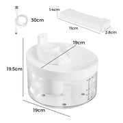 Pawz Automatic Pet Water Fountain Dog Cat Drinking Dispenser Silent LED 2.2L