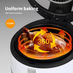 Spector 12L Air Fryer 7 In 1 Electric Digital Oven Rotisserie Self Cleaning