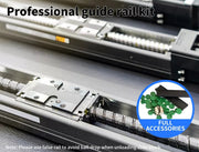 Traderight Linear Guide Rail 2PCS 800MM+ 4PCS HGH20CA Slider Block CNC
