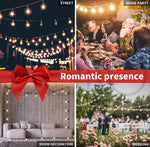 Emitto 20M Festoon String Lights Kits Christmas Wedding Party Indoor/Outdoor