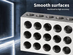 Traderight 123 Block Set 1-2-3 Blocks 23 Holes Machinist Woodworking Workshop
