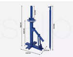 Manan Tyre Changer Tire Changer Motorcycle Vehicle Bead Breaker Manual Tool Blue