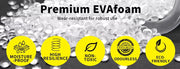 Centra EVA Foam Mat 12PCS Gym Floor Baby Kids PlayMats Interlocking 60X60cm
