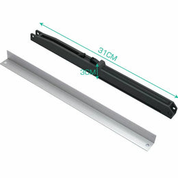 Lambu 24Pc's Gutter Brush Guard 92x10cm Leaf  Filter Heavy Duty Home Garden Twig