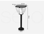 Emitto Solar Lawn Light Garden Outdoor Night Lights Decor Sensor Security 80cm