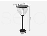 Emitto Solar Lawn Light Garden Outdoor Night Lights Decor Sensor Security 80cm