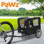 Pawz Pet Bike Trailer Bicycle Dog Stroller Puppy Outdoor Cycling Oxford Fabric