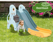 Bopeep Kids Slide 135cm Long Basketball Hoop Ring Activity Center Toddlers Play