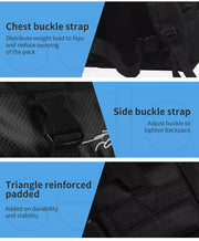 Military Backpack Tactical Hiking Camping Bag Rucksack Outdoor Trekking Travel