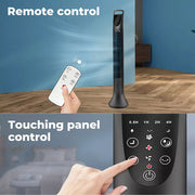 Spector Electric Tower Fan Oscillating Portable 3 Speed Air Cooler Timer Remote