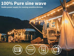 Traderight Inverter Generator Portable 2.2KW Max 2KW Rated Pure Sine RV Camping
