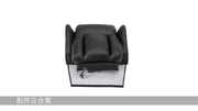 Levede Massage Sofa Chair Recliner 360 Degree Swivel PU Leather Lounge Heated