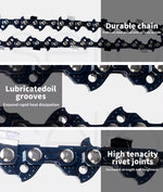 Traderight Chainsaw Chain Blade Saw Replace Semi Chisel 20