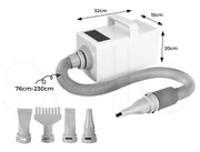 Pawz Pet Grooming Hair Dryer Dog Cat Blow Speed Blower Heater Low Noise 3200W