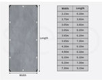 Manan Heavy Duty Tarps 200GSM Tarpaulin Waterproof Poly Camping Tent Sun Cover
