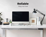 Levede Motorised Standing Desk Adjustable Electric Sit Stand Cable Management
