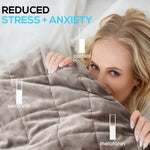 Dreamz Weighted Blanket Heavy Gravity Adults Sleeping Deep Relax Kids Adult 9KG