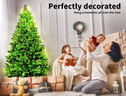 Santaco Christmas Tree Xmas Home Decorations Ornaments LED Light Green Decor