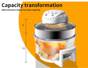 Spector Air Fryer Electric Convection Oven Accessories Healthy Cooker