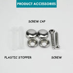 Toilet Paper Holder Double Roll Stainless Steel Hook Bathroom Rack Wall Mount