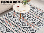 Marlow Floor Rug Boho Area Rugs Tassel Washable Living Room Bedroom Carpet