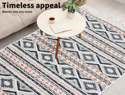 Marlow Floor Rug Boho Area Rugs Tassel Washable Living Room Bedroom Carpet
