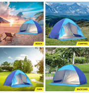 Mountview Pop Up Tent Beach  Camping Tents 2-3 Person Hiking Portable Shelter