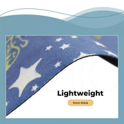 Centra Yoga Mat Foldable Non-Slip Exercise Fitness Lightweight 1mm 185X68cm