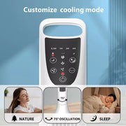 Spector Electric Tower Fan Oscillating Portable 3 Speed Air Cooler Timer Remote