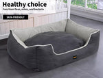 Pawz Dog Calming Beds Cat Pet Cushion Removable Washable Cover Extra Large Grey