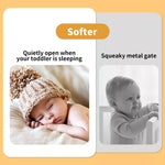 Bopeep Baby Safety Gates Mesh Retractable Pet Stair Doorways Guard 150Cm - White